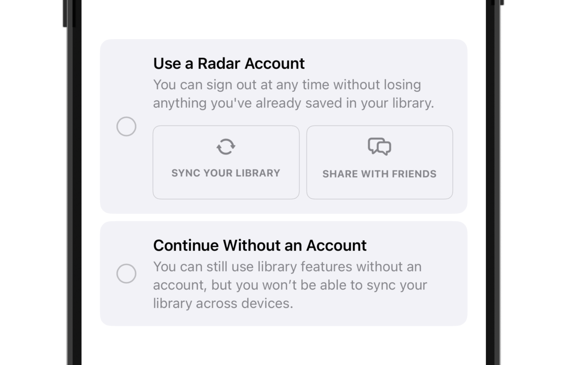 Radar Beta Launch
